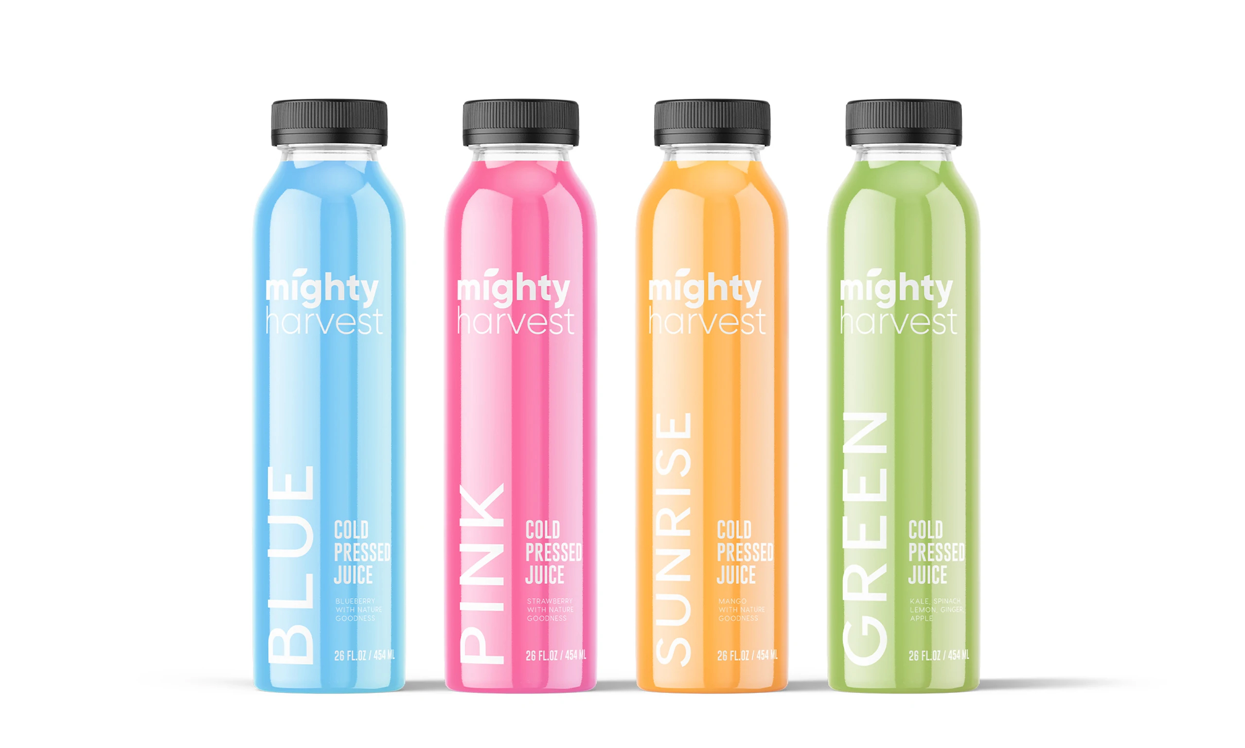 Mighty Mint Juice Label Design